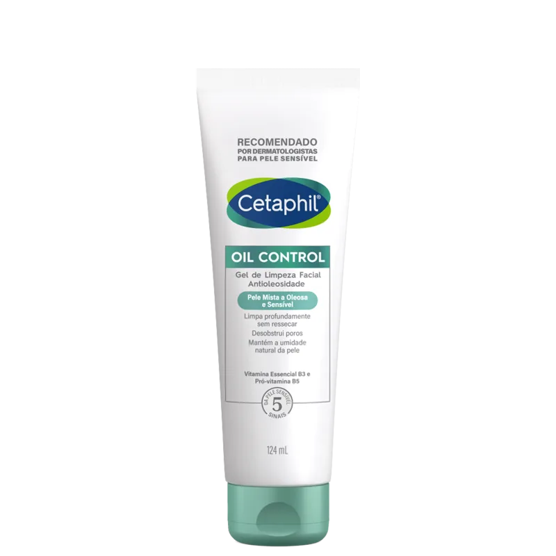 Cetaphil Oil Control - Gel de Limpeza Facial 124ml