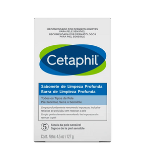 Cetaphil Limpeza Profunda - Sabonete em Barra 127g