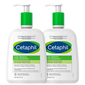 Kit Cetaphil Loção Hidratante Corporal e Facial (2 Unidades)