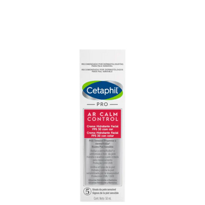 Cetaphil Pro AR Calm Control FPS 30 - Creme Hidratante Facial com Cor 50ml