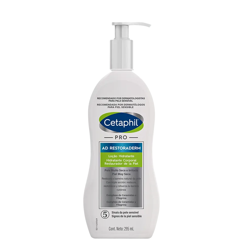 Cetaphil Pro AD Restoraderm - Loção Hidratante Hipoalergênica 145ml