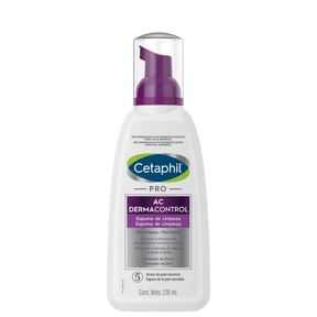 Cetaphil Pro AC Dermocontrol Pele Oleosa - Espuma de Limpeza Facial 236ml